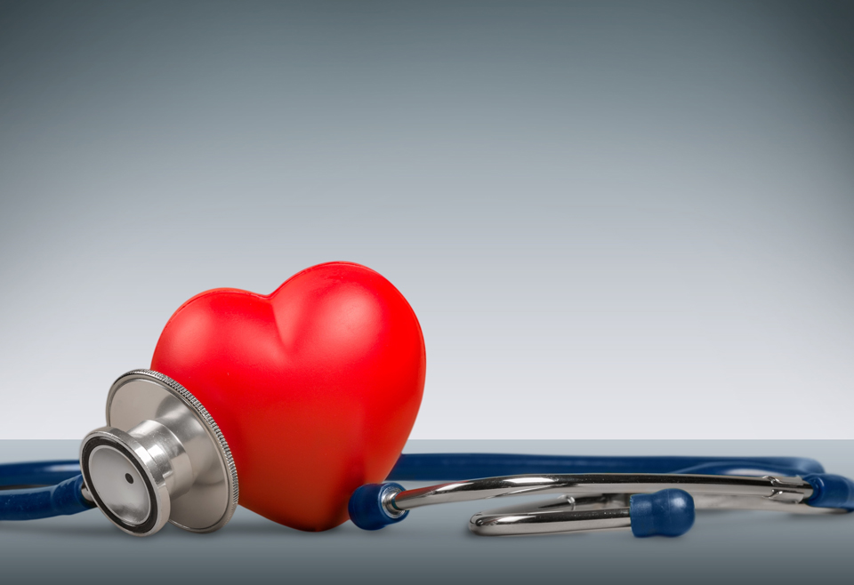 Stethoscope with a heart