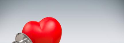 Stethoscope with a heart